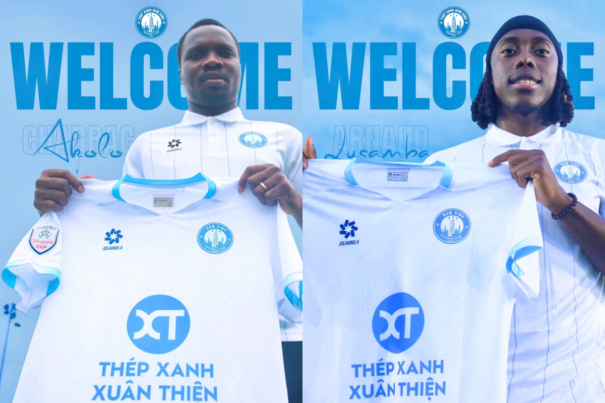 Nam Định nâng tổng số ngoại binh lên 15 cầu thủ 1 Nam Định nâng tổng số ngoại binh lên 15 cầu thủ 1