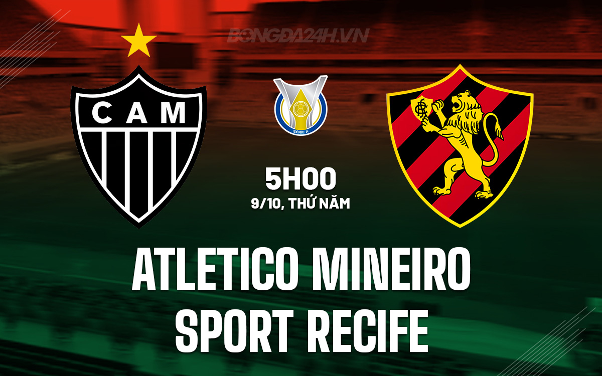 Atletico Mineiro vs Sport Recife
