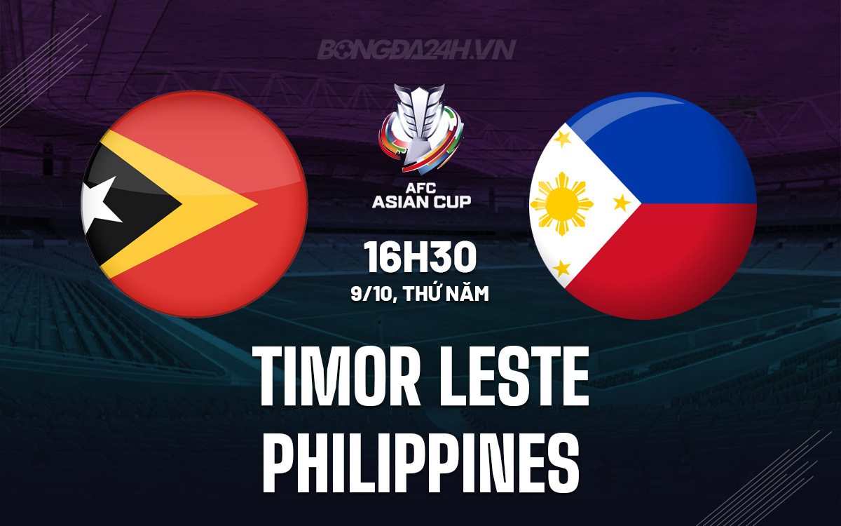 Timor Leste vs Philippines
