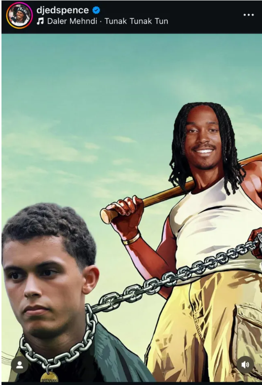 Djed Spence chế nhạo đồng đội ở Tottenham 1