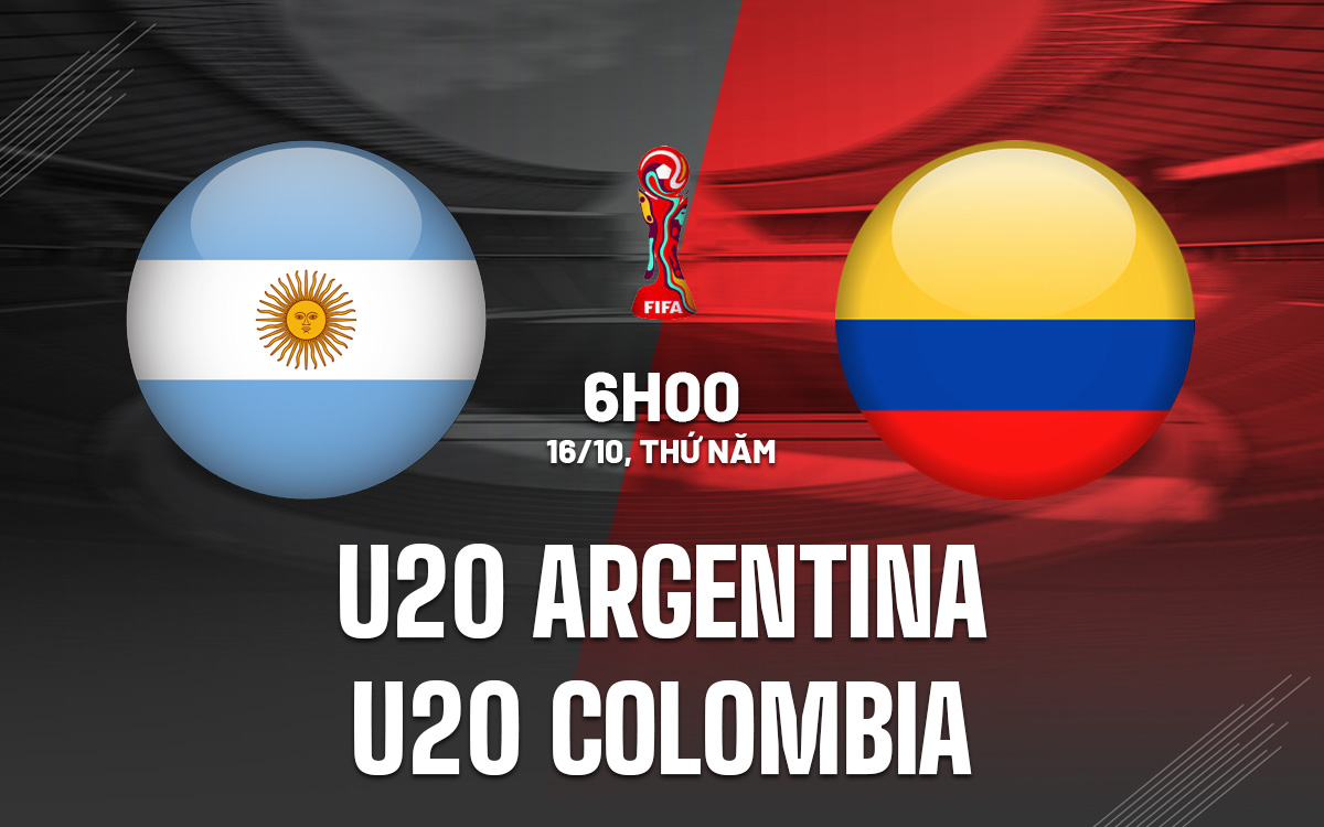 U20 Argentina vs U20 Colombia