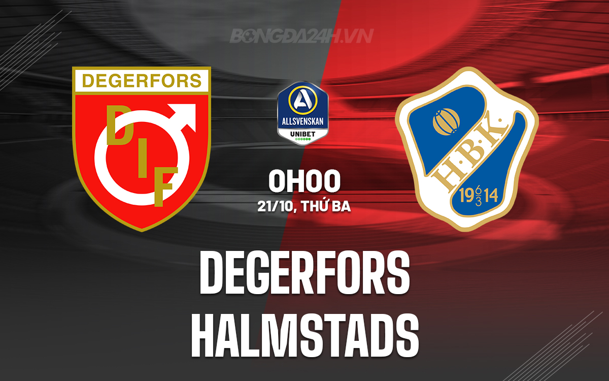 Degerfors vs Halmstads