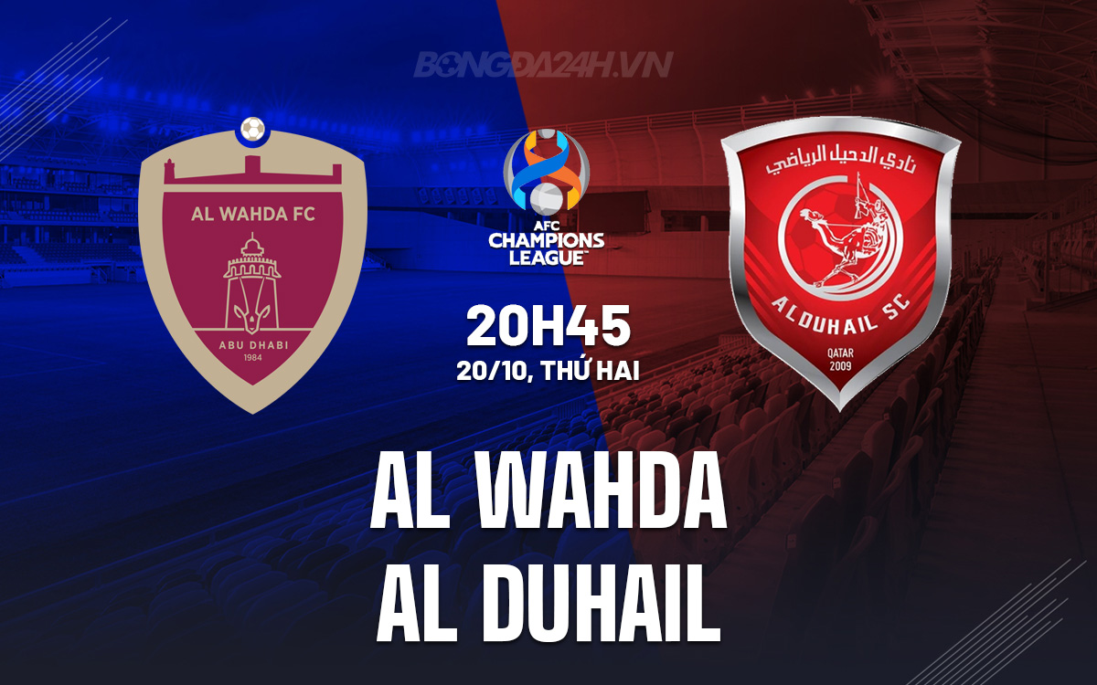 Al Wahda vs Al Duhail Al Wahda vs Al Duhail