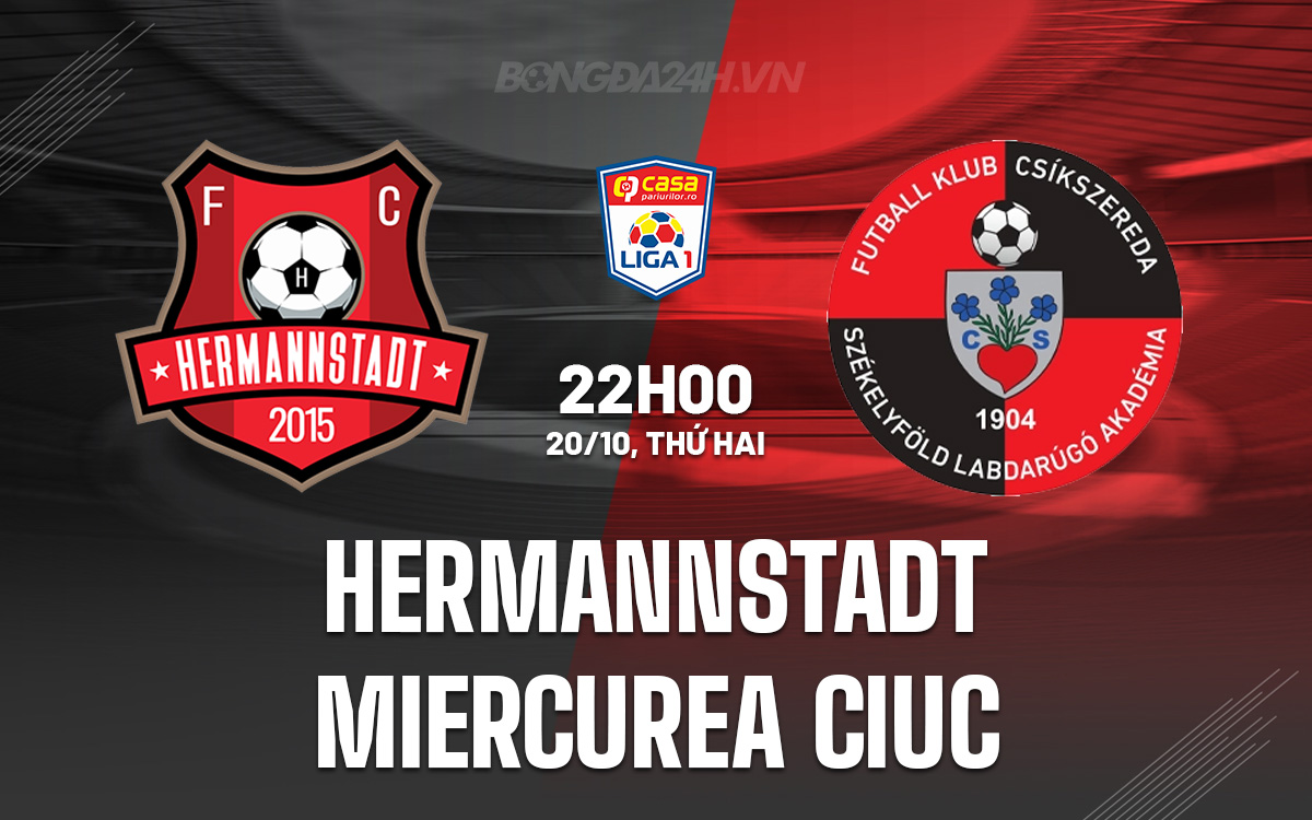 Hermannstadt vs Miercurea Ciuc