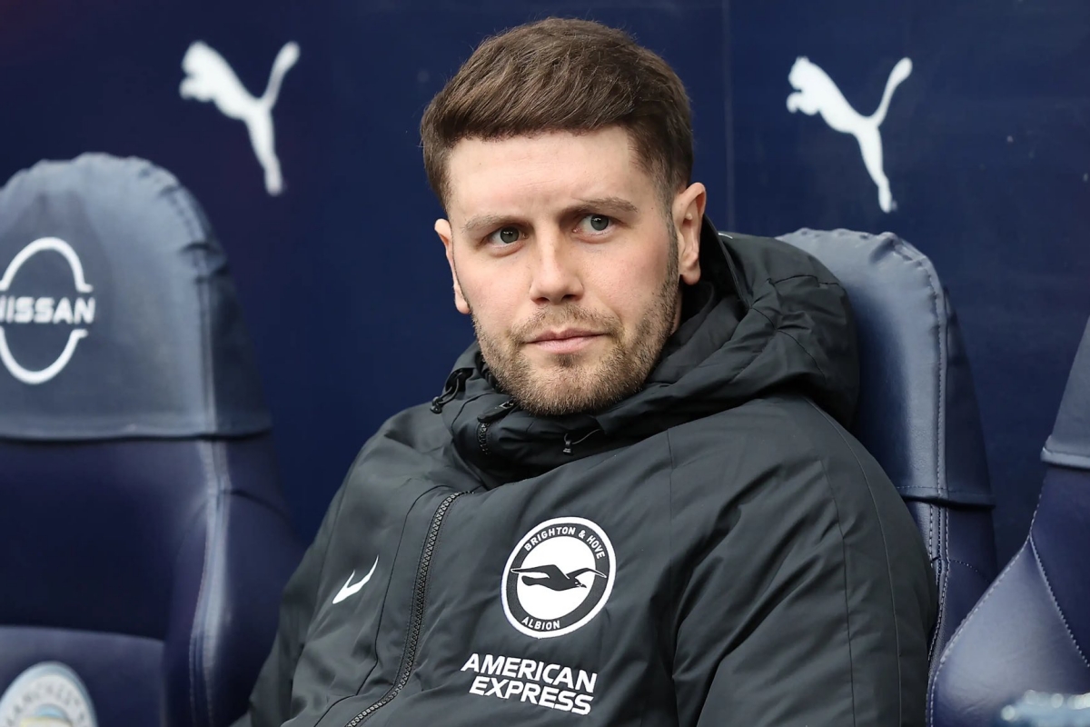 HLV Fabian Hurzeler của Brighton HLV Fabian Hurzeler cua Brighton
