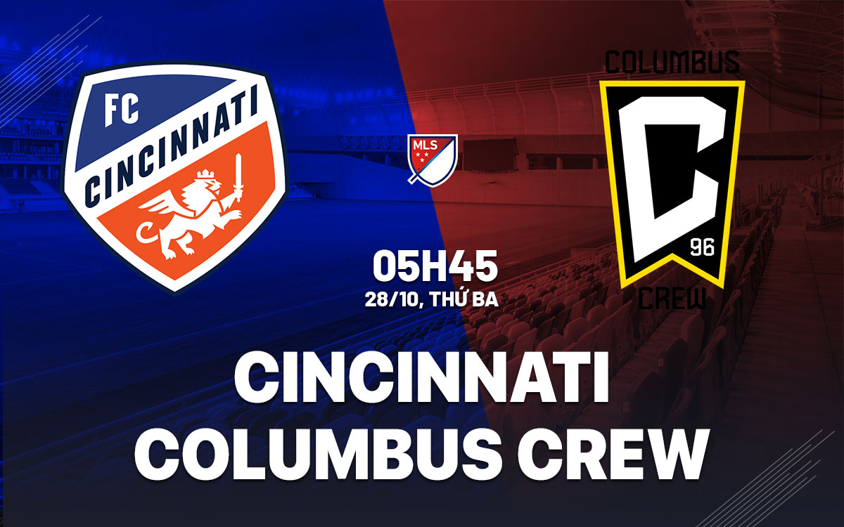 nhan dinh bong da du doan Cincinnati vs Columbus Crew nha nghe my hom nay