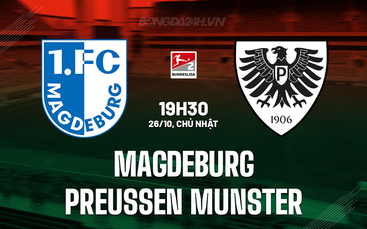 Magdeburg vs Preussen Munster Magdeburg vs Preussen Munster