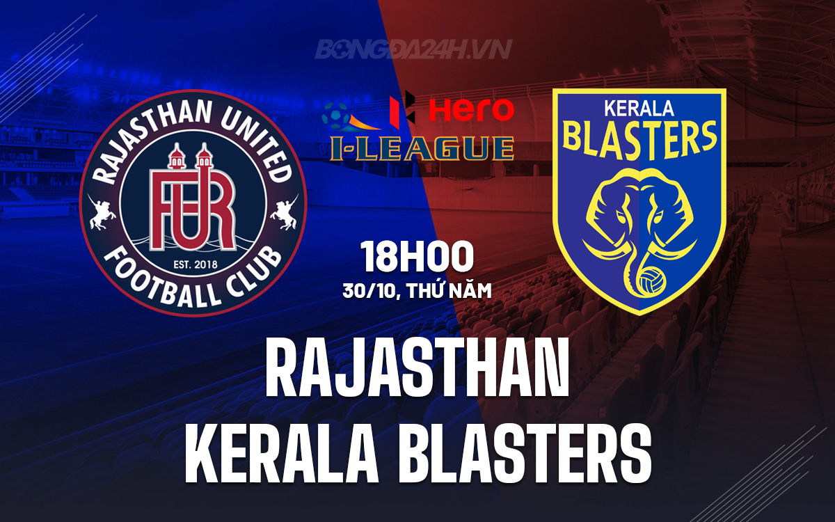 Rajasthan vs Kerala Blasters Rajasthan vs Kerala Blasters
