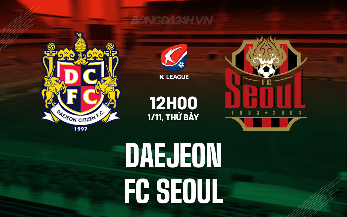 Daejeon Citizen vs FC Seoul