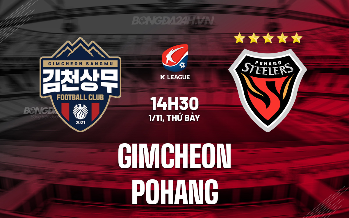 Gimcheon Sangmu vs Pohang Steelers Gimcheon Sangmu vs Pohang Steelers