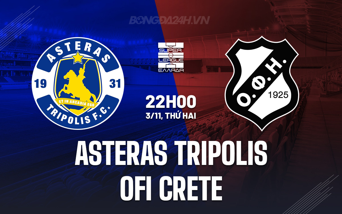 Asteras Tripolis vs OFI Crete Asteras Tripolis vs OFI Crete
