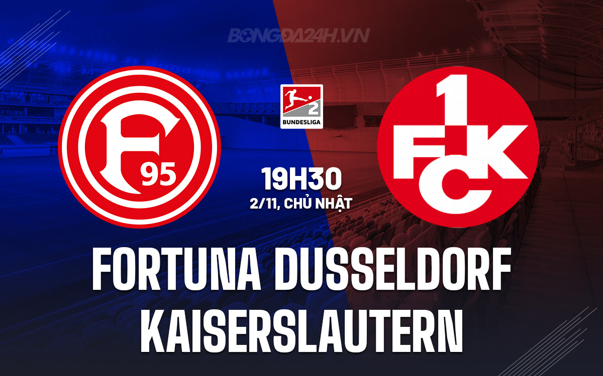 Fortuna Dusseldorf vs Kaiserslautern Fortuna Dusseldorf vs Kaiserslautern