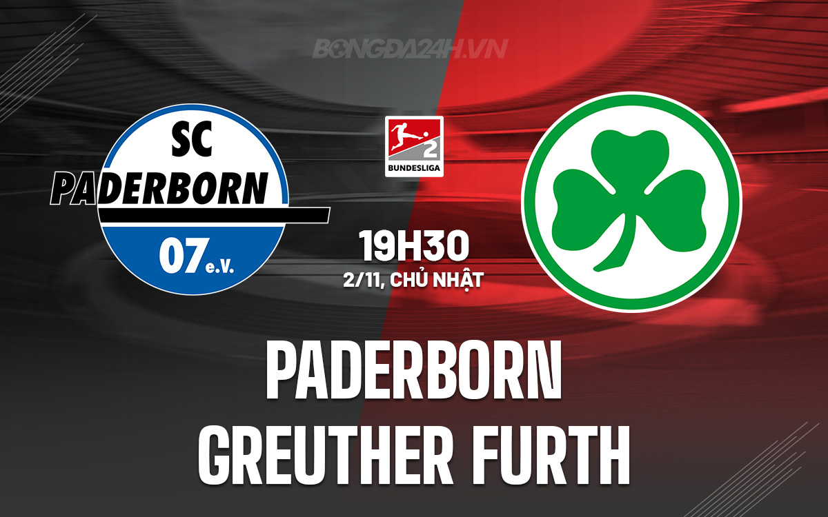 Paderborn vs Greuther Furth Paderborn vs Greuther Furth