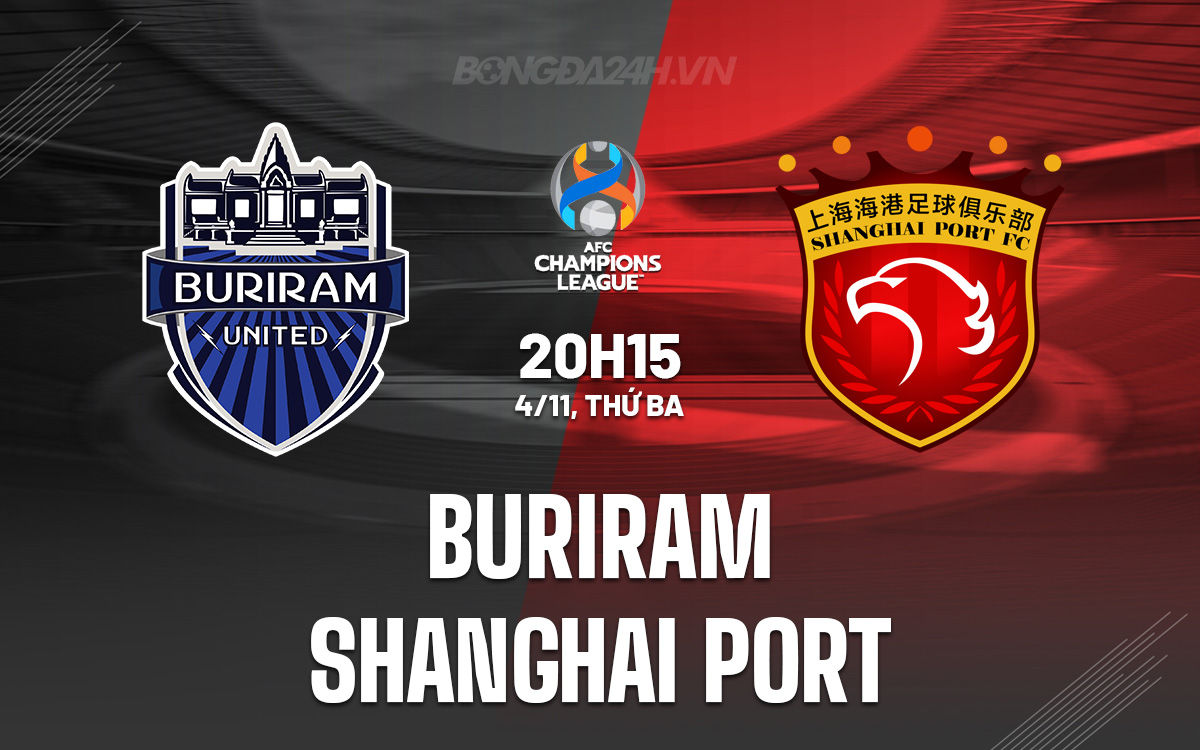 Buriram vs Shanghai Port