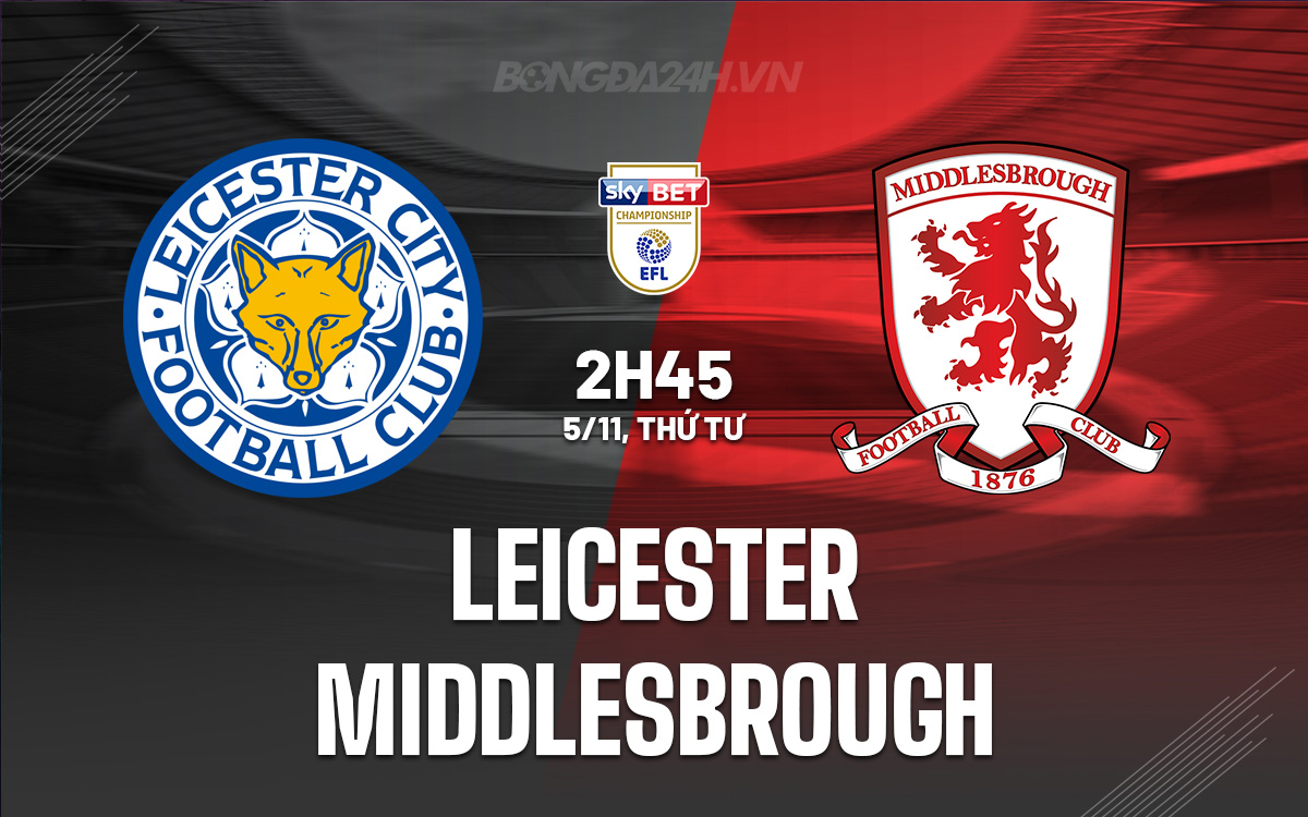 Leicester vs Middlesbrough