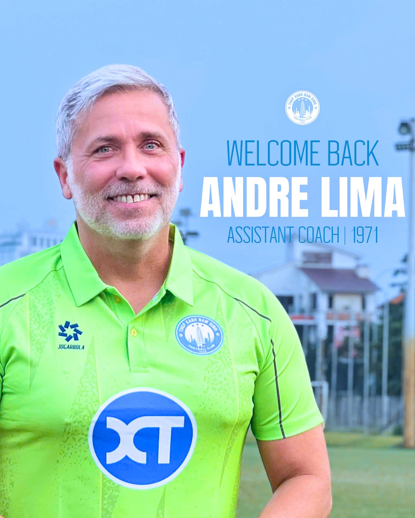 CLB Nam Định bổ sung trợ lý HLV người Brazil 1