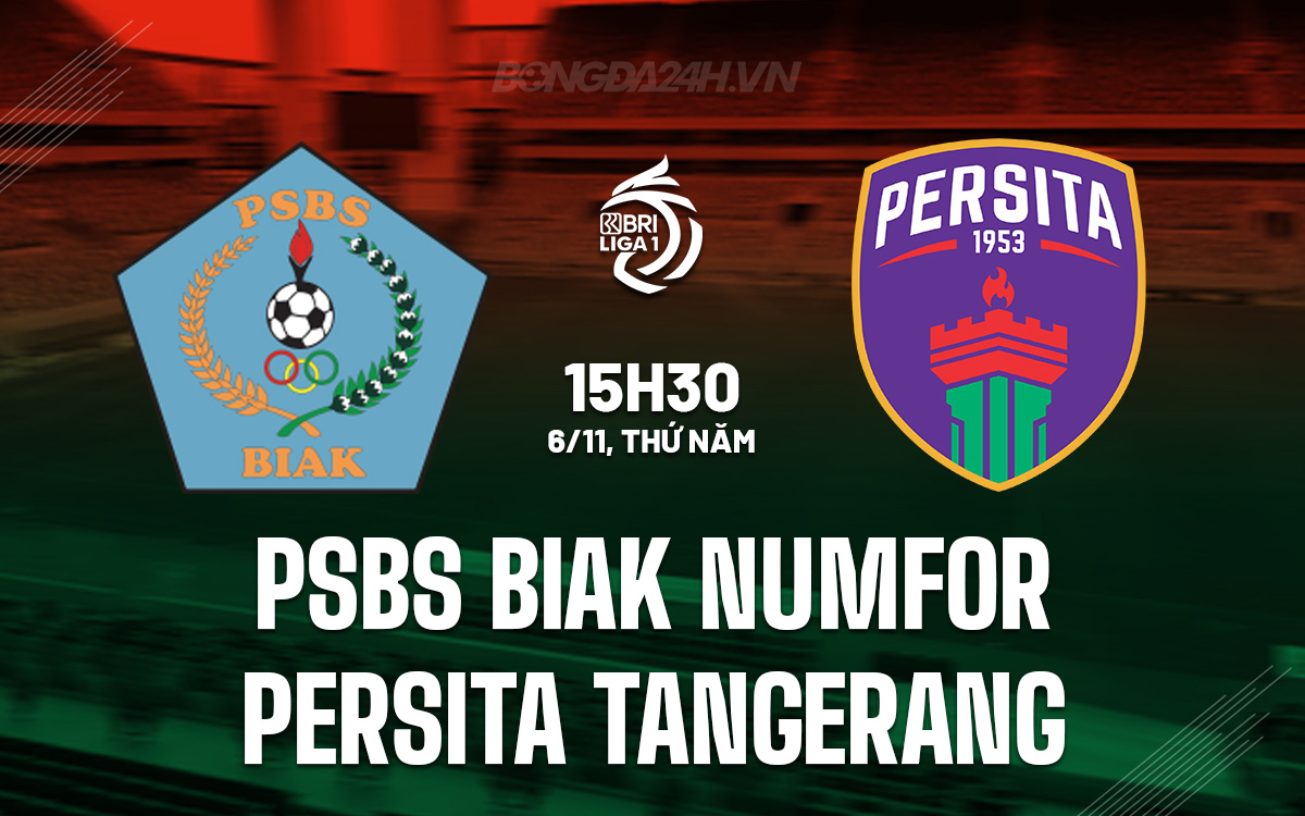 PSBS Biak Numfor vs Persita Tangerang PSBS Biak Numfor vs Persita Tangerang