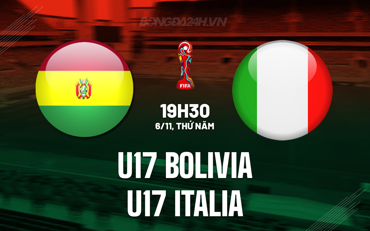 U17 Bolivia vs U17 Italia U17 Bolivia vs U17 Italia