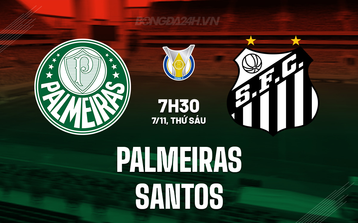 Palmeiras vs Santos Palmeiras vs Santos