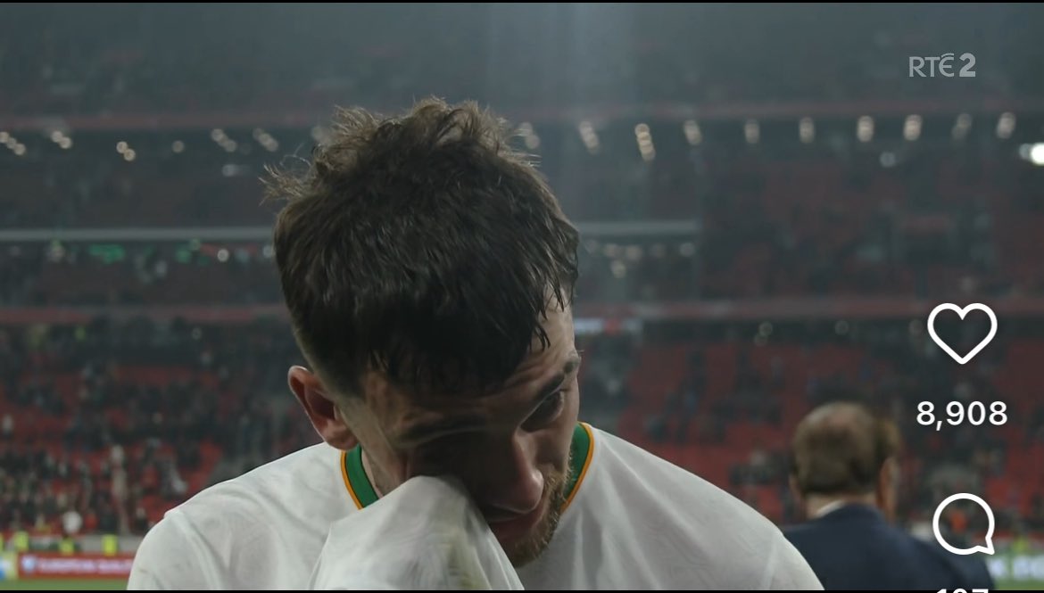 Giọt nước mắt của Troy Parrott 1 Giọt nước mắt của Troy Parrott 1