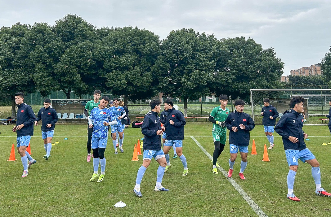 U22 Việt Nam tự tin hướng tới trận đấu gặp U22 Hàn Quốc U22 Viet Nam tu tin huong toi tran dau gap U22 Han Quoc