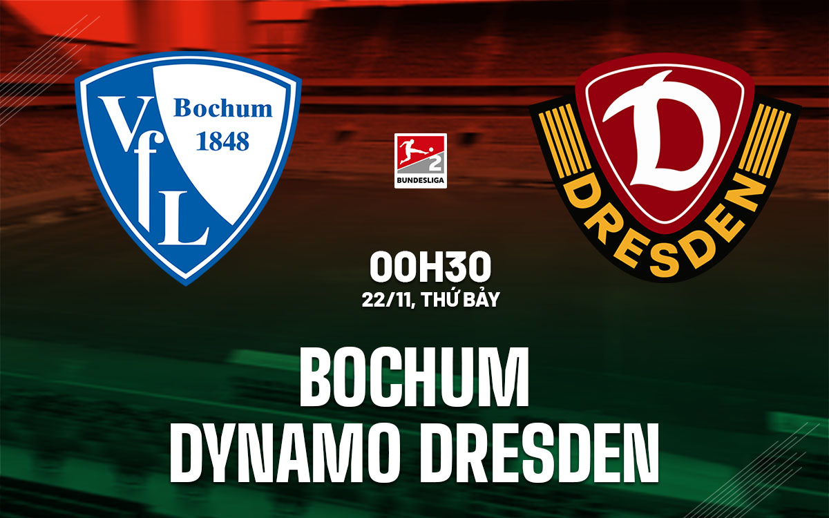 nhan dinh bong da du doan Bochum vs Dynamo Dresden hang 2 duc hom nay