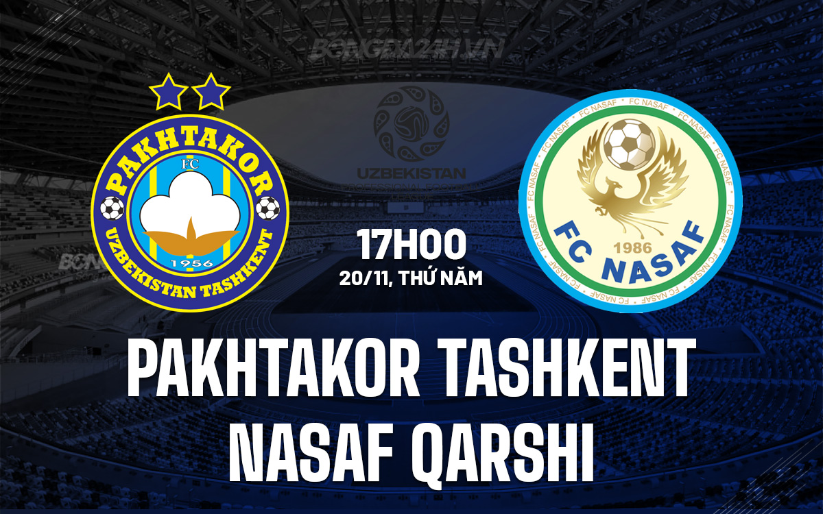 Pakhtakor Tashkent vs Nasaf Qarshi