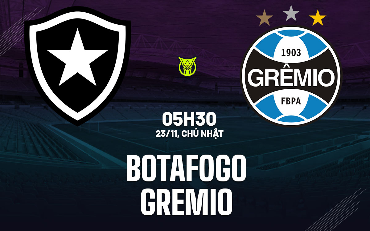 nhan dinh bong da du doan Botafogo FR vs Gremio vdqg brazil hom nay