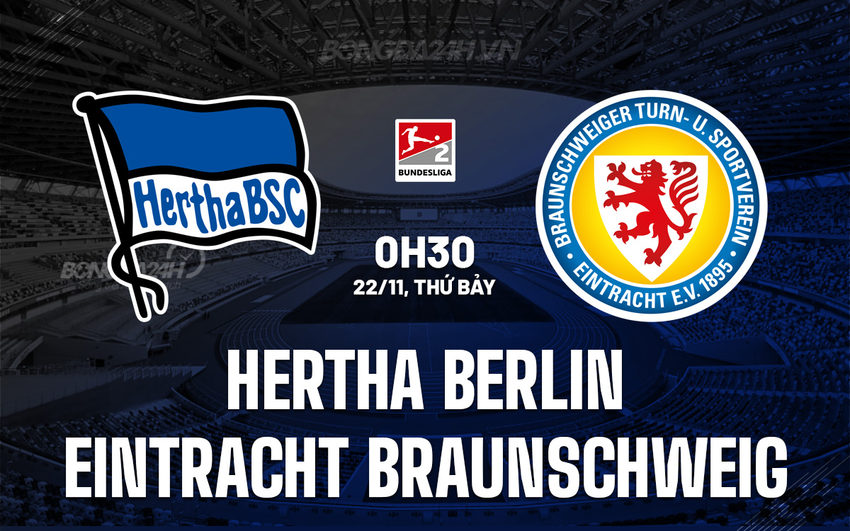 Hertha Berlin vs Eintracht Braunschweig