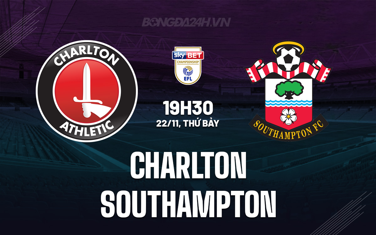 Charlton vs Southampton Charlton vs Southampton