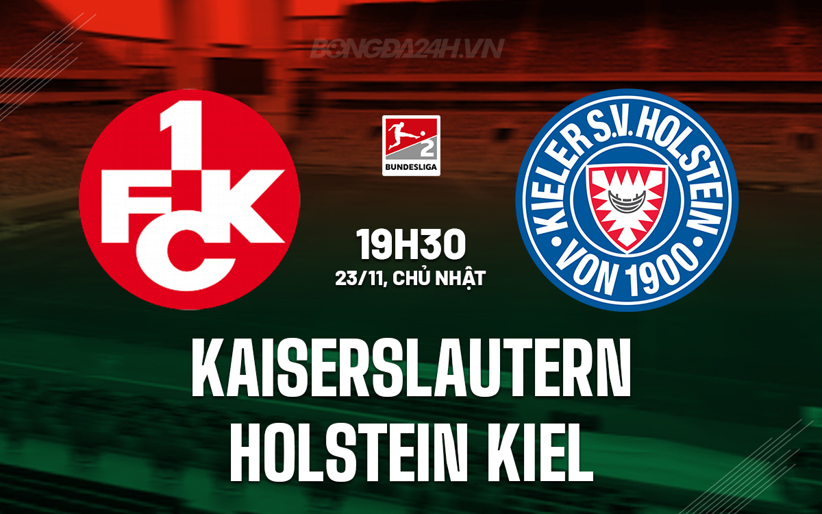 Kaiserslautern vs Holstein Kiel