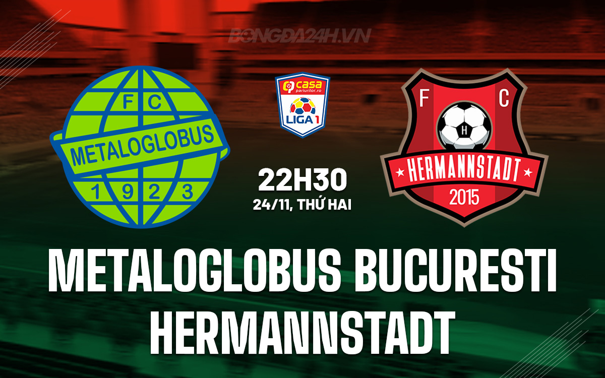 Metaloglobus Bucuresti vs Hermannstadt