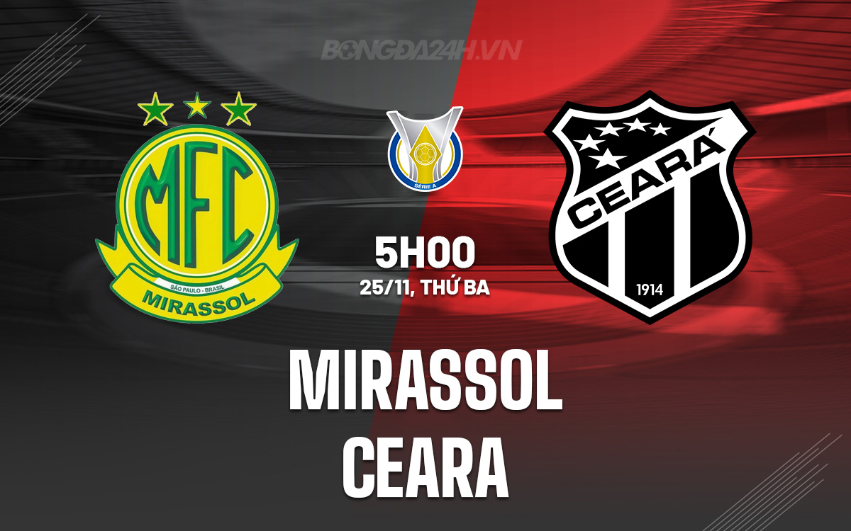 Mirassol vs Ceara