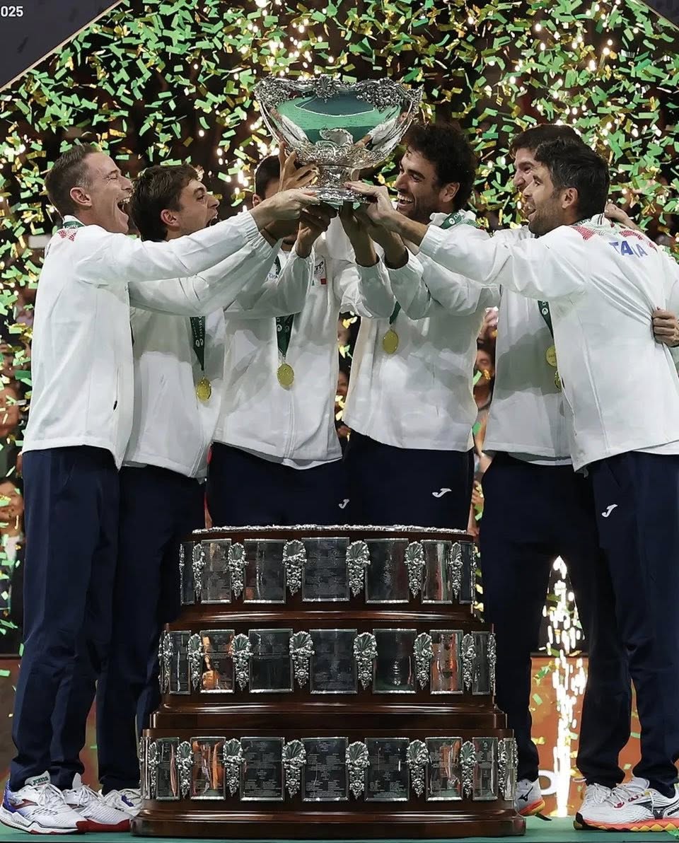 Ý ba lần liên tiếp vô địch Davis Cup Khi người Ý không chỉ còn bóng đá 1