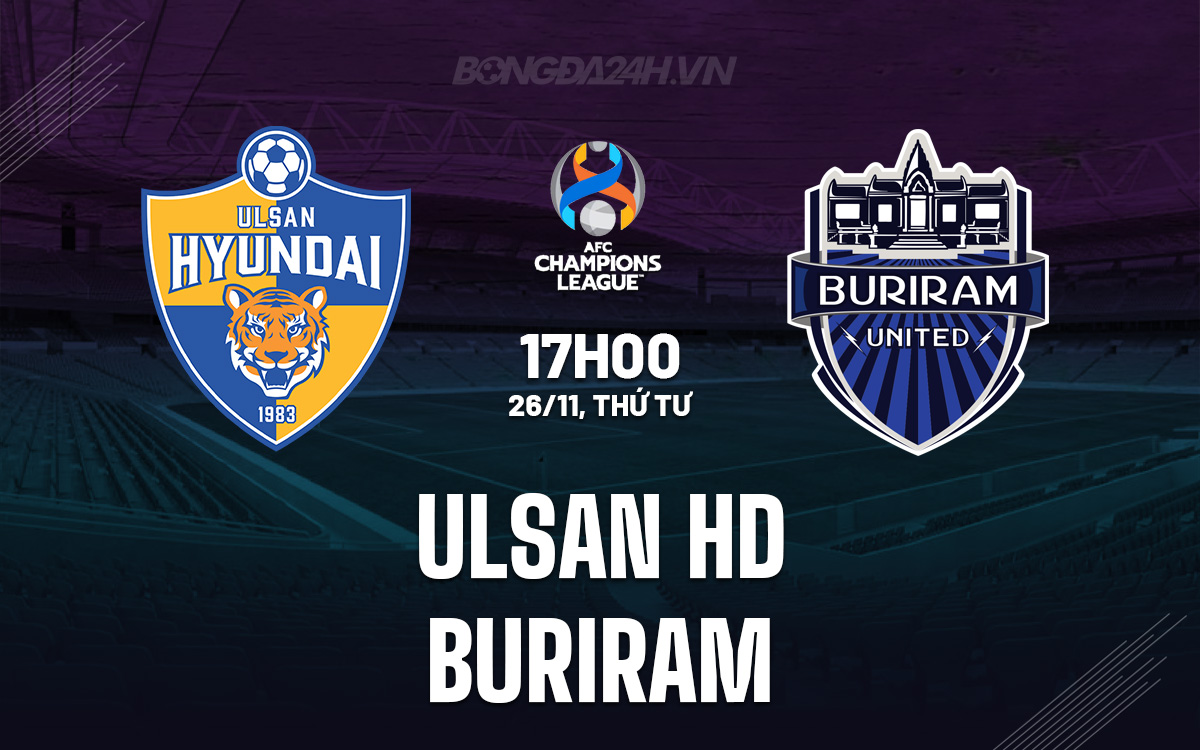 Ulsan HD vs Buriram