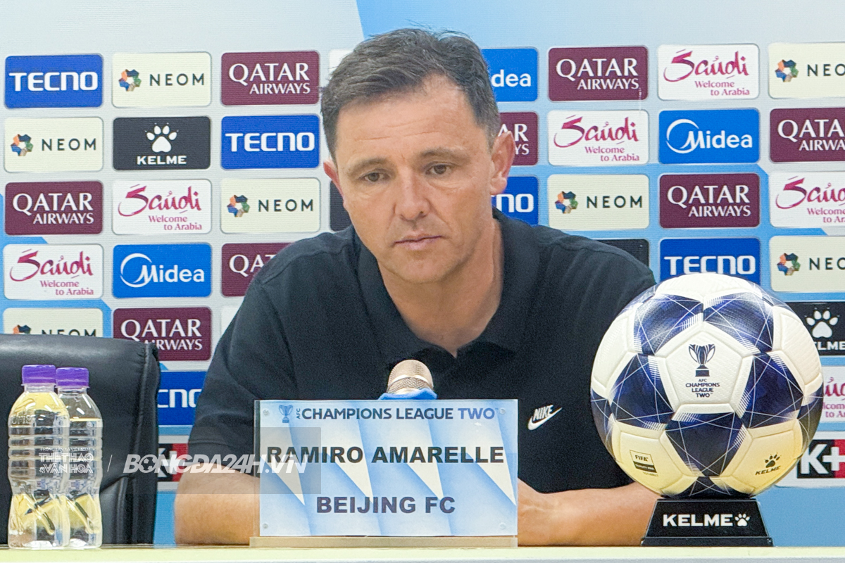 HLV Ramiro Amarelle của Beijing Guoan HLV Ramiro Amarelle cua Beijing Guoan