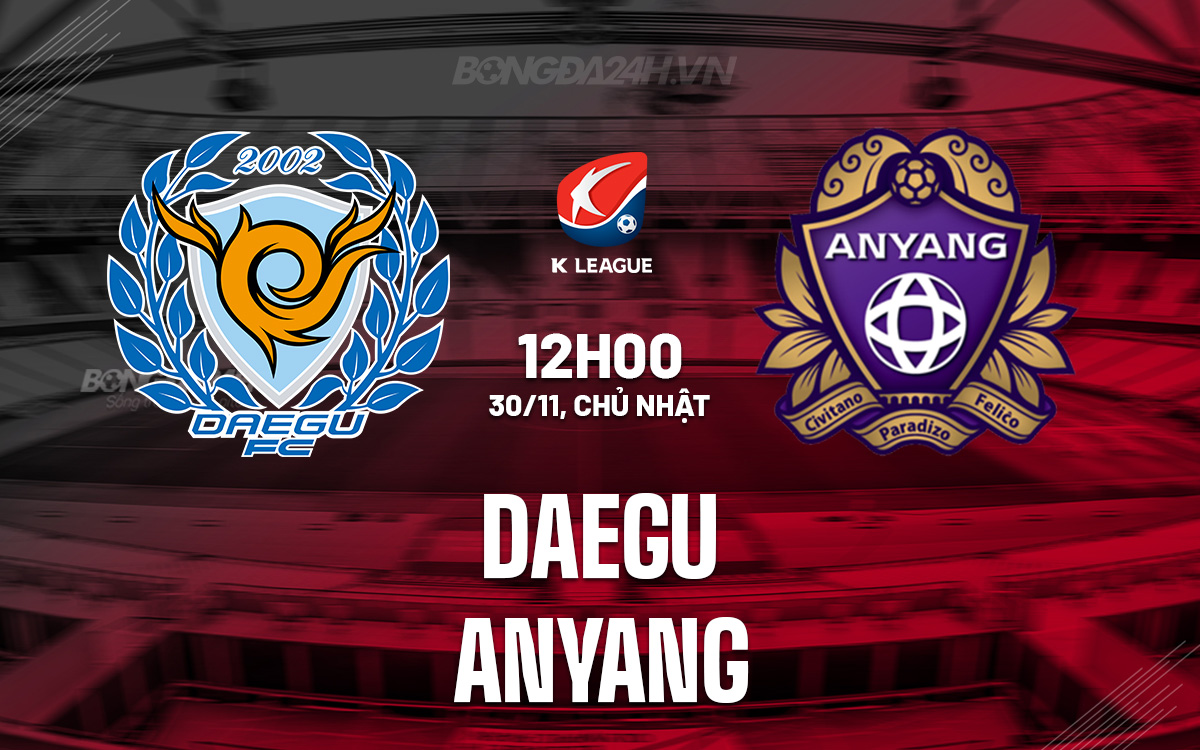 Daegu vs Anyang