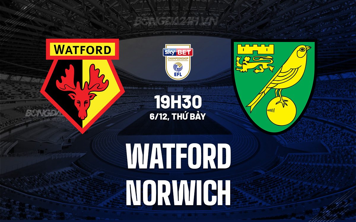Watford vs Norwich