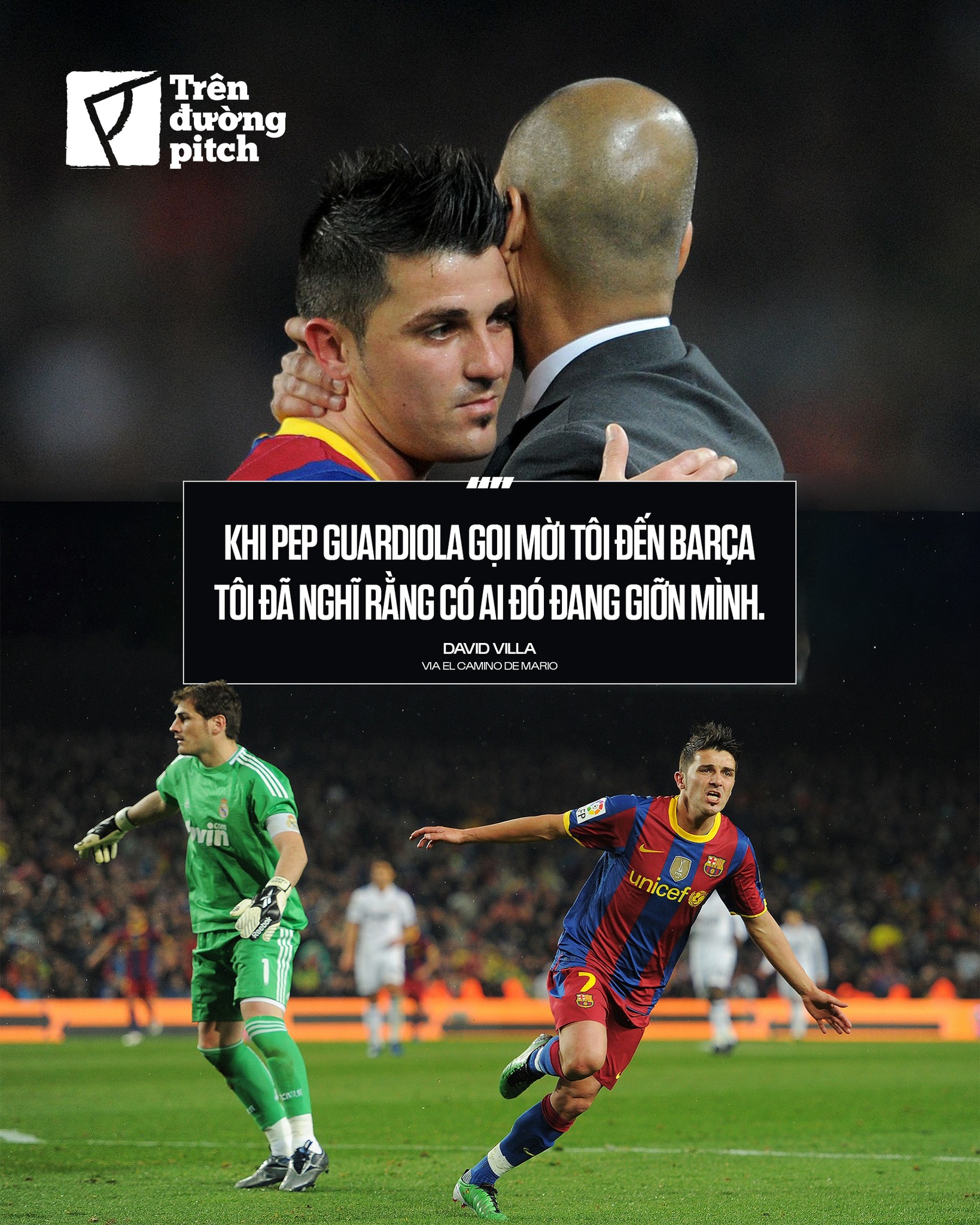 David Villa Khi Pep gọi tôi sang Barca, tôi nghĩ ai đó đang giỡn mình! 1 David Villa Khi Pep gọi tôi sang Barca, tôi nghĩ ai đó đang giỡn mình! 1