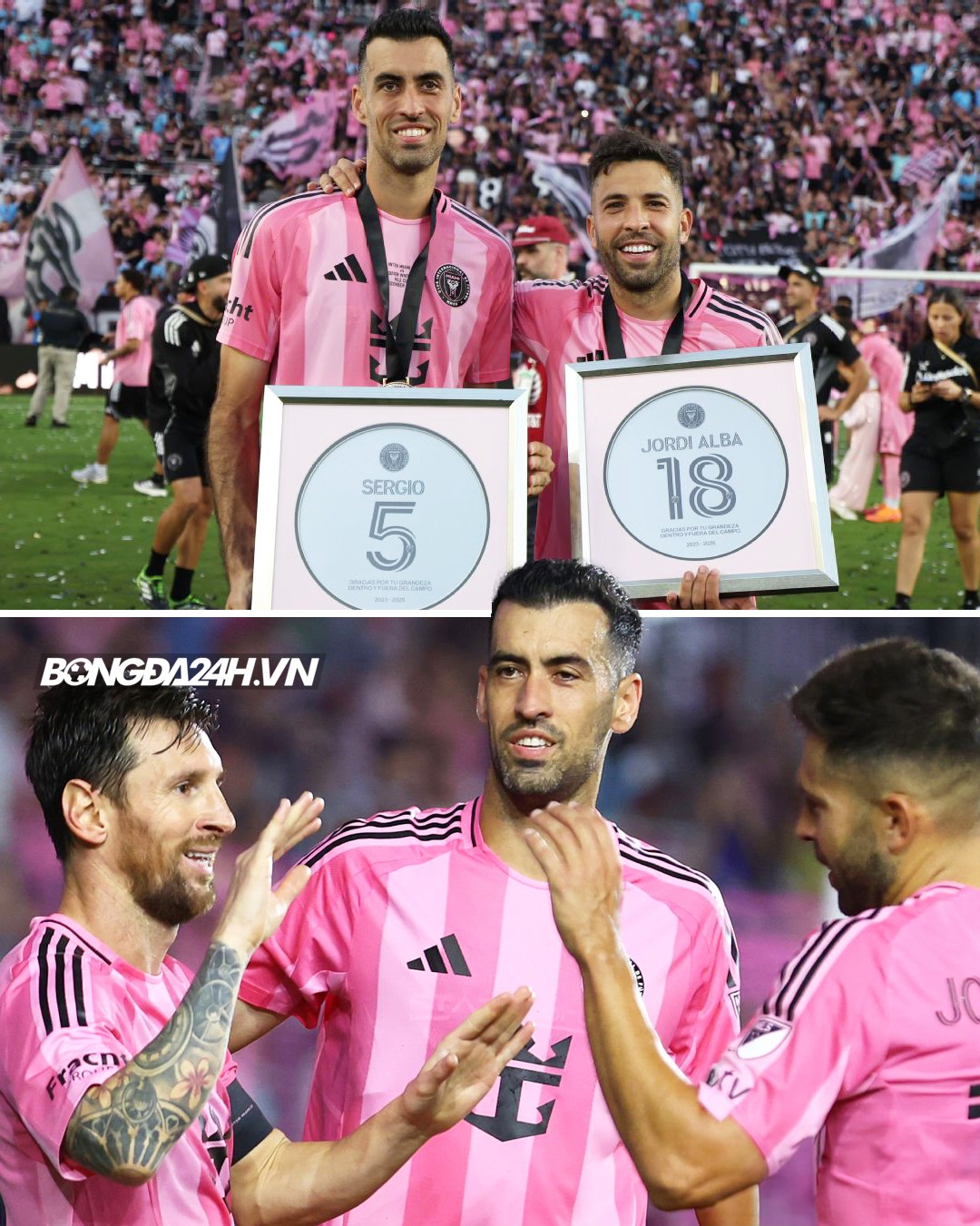 Jordi Alba và Sergio Busquets đã khép lại sự nghiệp đầy màu hồng 1 Jordi Alba và Sergio Busquets đã khép lại sự nghiệp đầy màu hồng 1