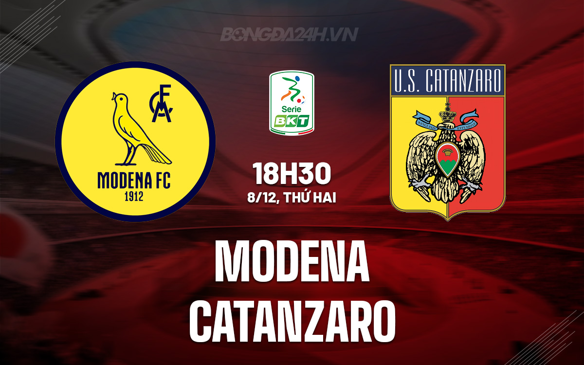 Modena vs Catanzaro Modena vs Catanzaro
