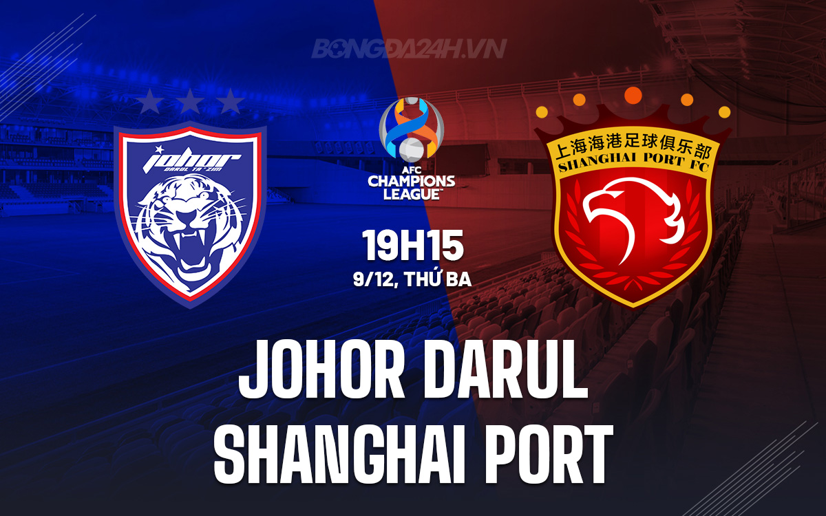 Johor Darul vs Shanghai Port Johor Darul vs Shanghai Port