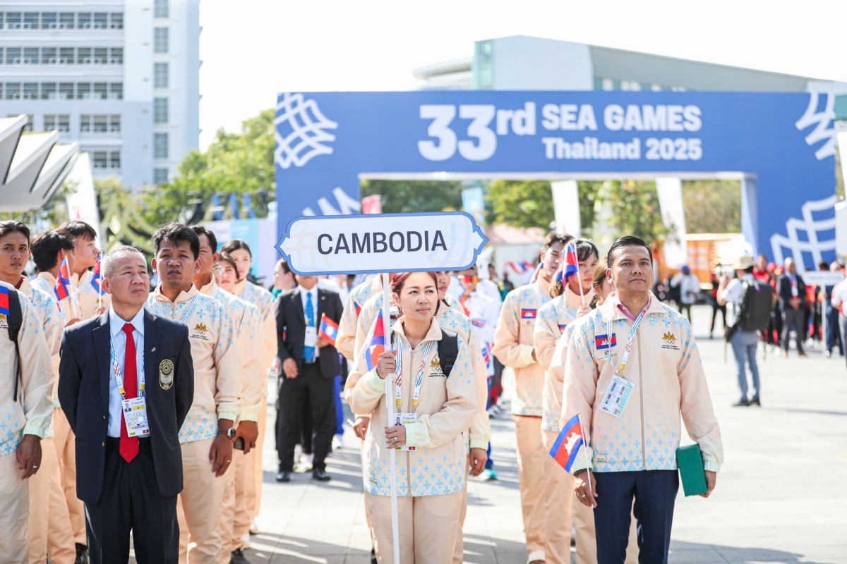 Lá cờ Việt Nam tung bay tại SEA Games 33 5