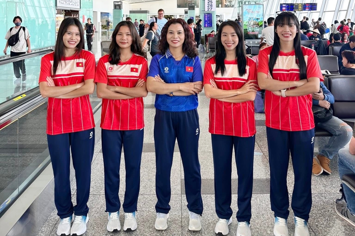 Dàn tuyển thủ điền kinh Việt Nam bắt đầu hành trình chinh phục SEA Games 33 1 Dàn tuyển thủ điền kinh Việt Nam bắt đầu hành trình chinh phục SEA Games 33 1