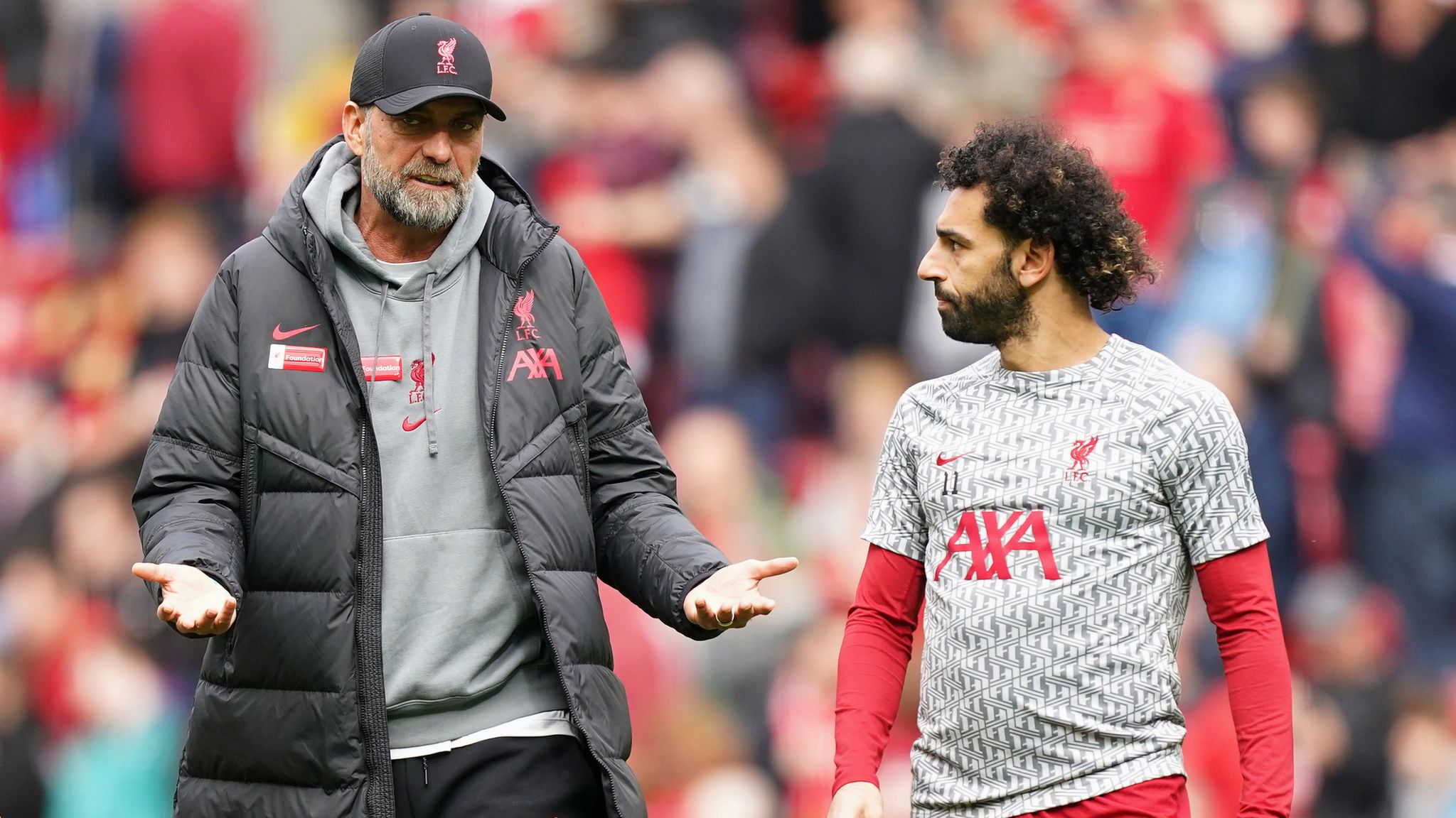 Jurgen Klopp Không khó để quản lý Mo Salah, miễn là cậu ấy được đá! 1 Jurgen Klopp Không khó để quản lý Mo Salah, miễn là cậu ấy được đá! 1