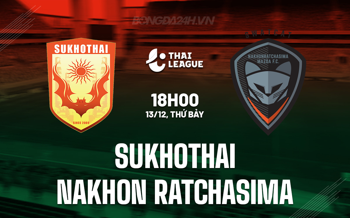 Sukhothai vs Nakhon Ratchasima Sukhothai vs Nakhon Ratchasima