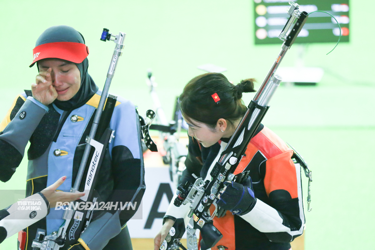 Mộng Tuyền HCĐ súng trường 10m hơi nữ SEA Games 33 Mong Tuyen HCd sung truong 10m hoi nu SEA Games 33