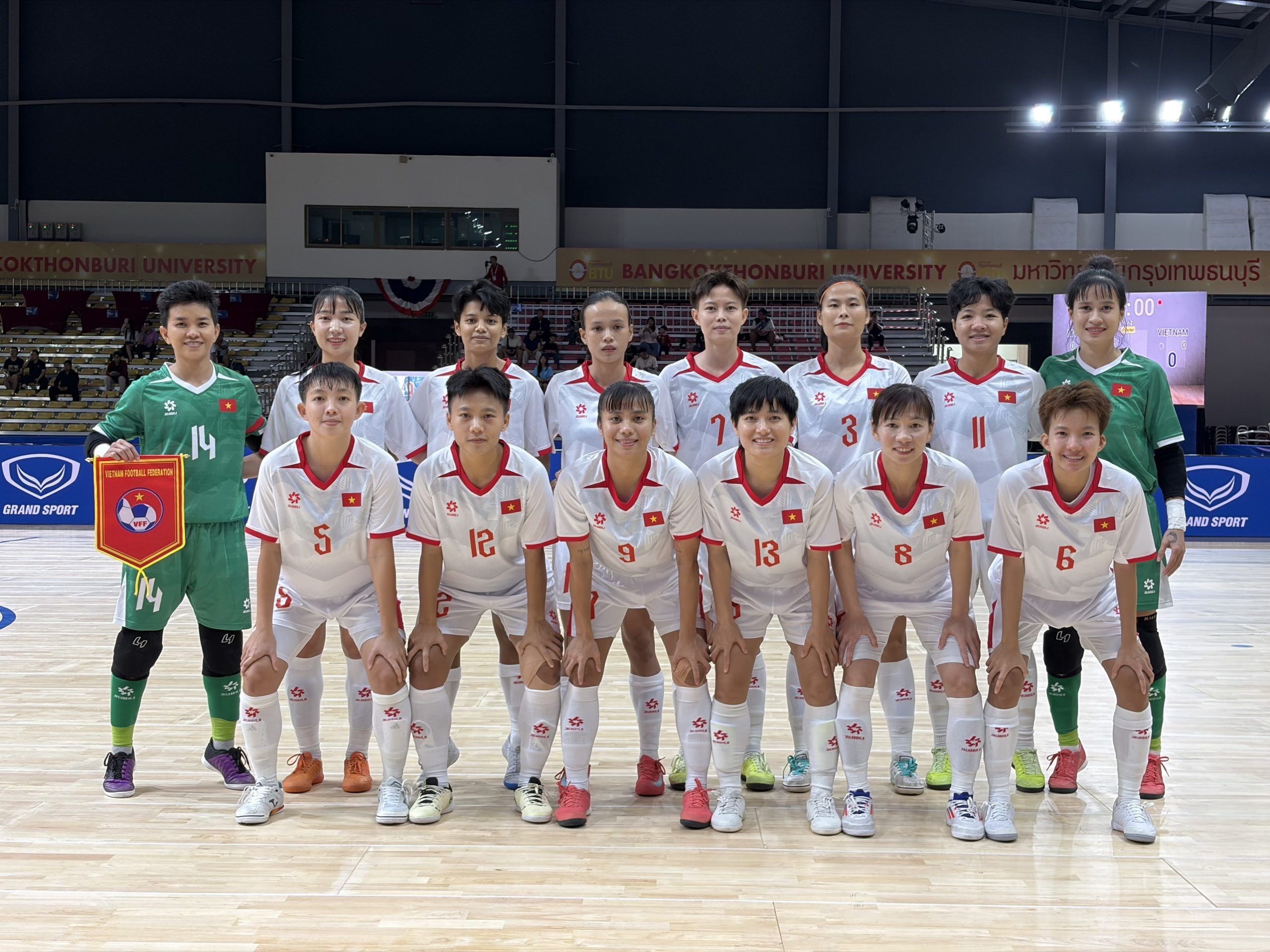ĐT nữ Futsal Việt Nam dT nu Futsal Viet Nam