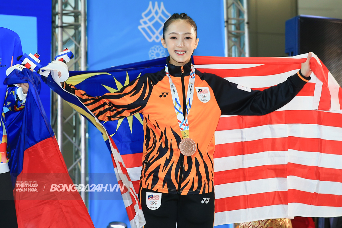 Nữ thần wushu Malaysia giải nghệ ngay sau khi giành huy chương 6 Nữ thần wushu Malaysia giải nghệ ngay sau khi giành huy chương 6