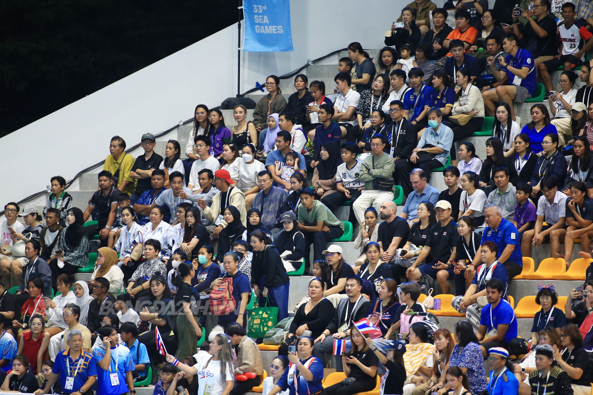 Khán đài môn Bơi lội SEA Games 33 Khan dai mon Boi loi SEA Games 33